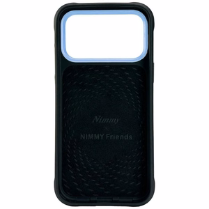 Nimmy Cool&Cute 2.0 vilko dėklas telefonui iPhone 17 Pro Max - juodas