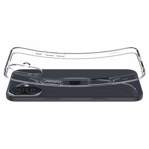 Spigen Liquid Crystal dėklas iPhone 16 Plus telefonui – skaidrus