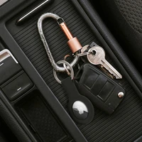 Silikono laikiklis AIRTAG / FORCELL F-TAG juodas