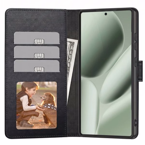 Tech-Protect Wallet dėklas, skirtas „Google Pixel 11 Pro XL“ – matinis juodas