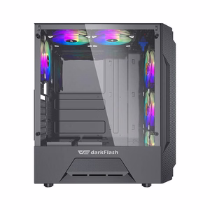Darkflash LEO computer dėklas (juodas)