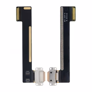 Įkrovimo jungtis skirta Apple iPad Mini 5 / Mini 4 su flex kabeliu / balta / OEM