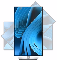 DELL Pro Plus P2725QE kompiuterio monitorius 68,6 cm (27") 3840 x 2160 pikseliai 4K Ultra HD LCD Juoda, Sidabras