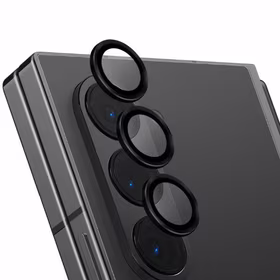 Uniq Optix Auminium grūdintas stiklas objektyvui su aplikatoriumi Samsung Galaxy Z Fold 6 - juodas