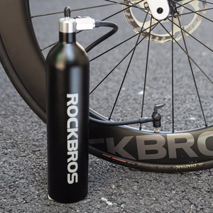 Rockbros Tubeless Tire Inflator 200 PSI 1.2l - Black