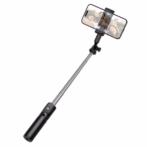 Borofone Selfie lazda BY14 Graceful belaidė su tripodu ir nuotolinio valdymo pulteliu juoda