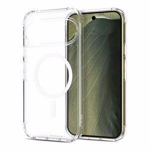 Tech-Protect FlexAir Hybrid MagSafe dėklas Google Pixel 9 Pro XL / 10 Pro XL / 11 Pro XL – skaidrus