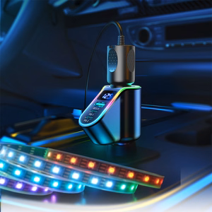 Įkroviklis automobilinis Joyroom (JR-CL21) 4in1 (2xUSB-C; 1xUSB; 150W) juodas