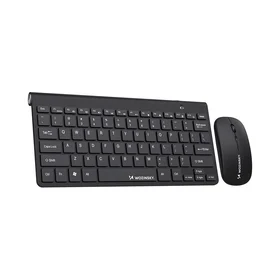 Wozinsky Wireless Keyboard + Compact Mouse Set - Black