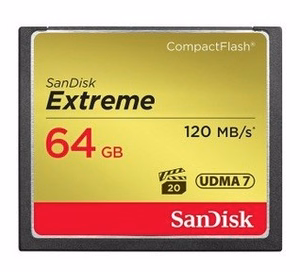 CompactFlash atminties kortelė SANDISK 64GB SDCFXSB-064G-G46