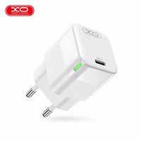 XO sieninis įkroviklis CE06 PD 30W 1x USB-C baltos spalvos