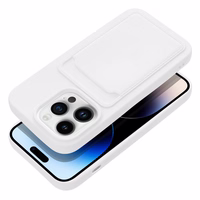 Kortelių dėklas telefonui IPHONE 14 Pro baltas