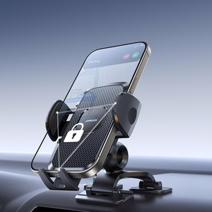Joyroom JR-ZS259 spaustukinis automobilinis laikiklis su trimis reguliuojamomis atramomis – juodas