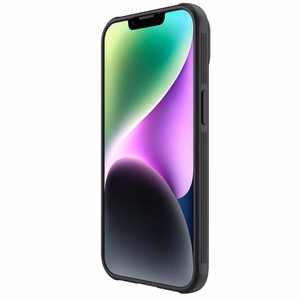 Nillkin CamShield Pro Magnetinis dėklas iPhone 14 Plus dėklas su kameros apsauga juodas (su MagSafe)