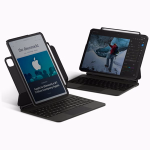 Uniq Axel Case Dėklas planšetiniam kompiuteriui iPad Air 13" 2024 / 2025 / iPad Pro 13" 2024 - juodas