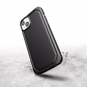 Raptic X-Doria Slim dėklas telefonui iPhone 14 Plus galinis dangtelis juodas