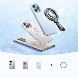 Joyroom JR-ZS425 magnetinis žiedinis laikiklis - juodas