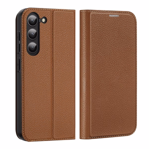 Dėklas Dux Ducis Skin X2 Samsung S916 S23 Plus 5G rudas