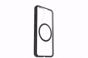 Samsung React Magnet Case dėklas, skirtas Samsung Galaxy S25, juodas