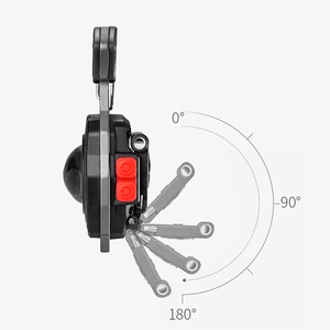 Mini žibintuvėlis LED raktų pakabukas W5147 Type C su 2 atsuktuvo antgaliais mėlynas