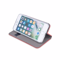 Išmanusis Magnet dėklas for Xiaomi 14T Pro raudonas