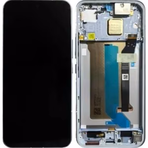 Originalus mėlynas Xiaomi Poco X8 Pro Max 5G ekrano modulis su jutikliniu stiklu ir rėmeliu (serviso pakuotė)
