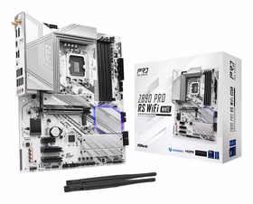 Asrock Z890 Pro RS WiFi baltas Intel Z890 LGA 1851 (Socket V1) ATX
