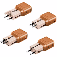Tinklo įkroviklis Energea TravelGo Adapter 35 USB-A/USB-C 35W oranžinis