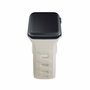 42/44/45/46/49 mm Nude (big) - 3mk Silicone Watch Strap for Apple
