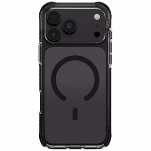Uniq Combat Magclick Charging dėklas iPhone 18 Pro Max / 17 Pro Max – juodas