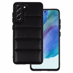 Odinis 3D dėklas telefonui Samsung Galaxy S21 FE dizainas 2 juodas