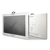 Guess Saffiano Script viršelis 13" nešiojamam kompiuteriui - juodas
