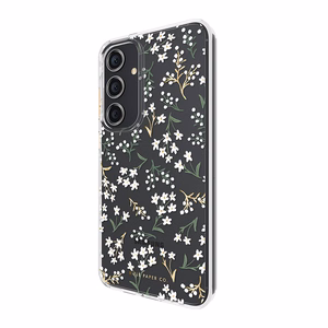 Ультратонкий антимикробный чехол Rifle Paper Co. для Samsung Galaxy S24+, с рисунком «Petite Fleurs»