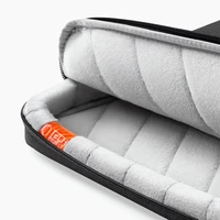 Tech-Protect Defender krepšys 13–14 nešiojamam kompiuteriui – juodas ir oranžinis