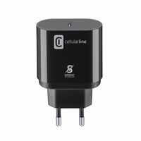 Cellularline - USB-C Super Fast įkroviklis 25W (Designed Samsung) (juodas)