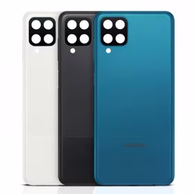 Galinis dangtelis skirtas Samsung A125 A12 / Red / (su kameros stikliuku) HQ