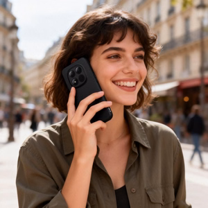 "Tech-Protect Icon" dėklas, skirtas "Xiaomi Redmi Note 15 Pro 5G" - Juodas