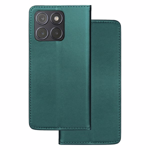 Smart Magnetic dėklas skirtas Motorola Edge 70 Fusion tamsiai žalias