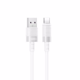 XO kabelis NB282 USB - USB-C 1,0 m 6A baltas