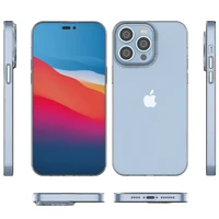 Gelinis dėklas Ultra Clear 0.5mm iPhone 14 Pro Max permatomas