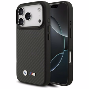 BMW M Kevlar Matt Magnetinis dėklas iPhone 17 Pro - juodas