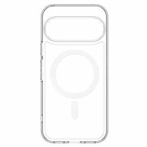 Spigen Ultra Hybrid Mag MagSafe dėklas, skirtas Google Pixel 11 Pro, skaidrus / baltas