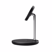 Tech-Protect QI15W-A39 2in1 MagSafe įkrovimo stotelė - juoda