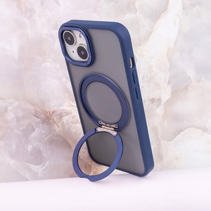 Mag Ring Rotating чехол iPhone 11 темно-синий