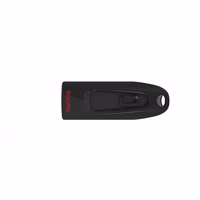 SanDisk Ultra USB atmintukas 128 GB USB A tipo 3.2 Gen 1 (3.1 Gen 1) Juoda