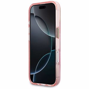 Karl Lagerfeld IML Choupettes Karl Script Logo MagSafe iPhone 17 Dėklas - rožinis