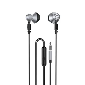 Dudao laidinės ausinės 3.5mm Mini Jack pilkos (X2C-Gray)