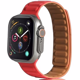 Beline Dirželis Apple Watch Magnetic 42/44/45/49mm raudonas