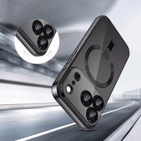 Tech-Protect MagFlex MagSafe dėklas telefonui iPhone 17 - skaidrus juodas