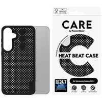 CARE by PanzerGlass Funkcinis Heat Beat dėklas telefonui Samsung Galaxy S25+ - Juodas
